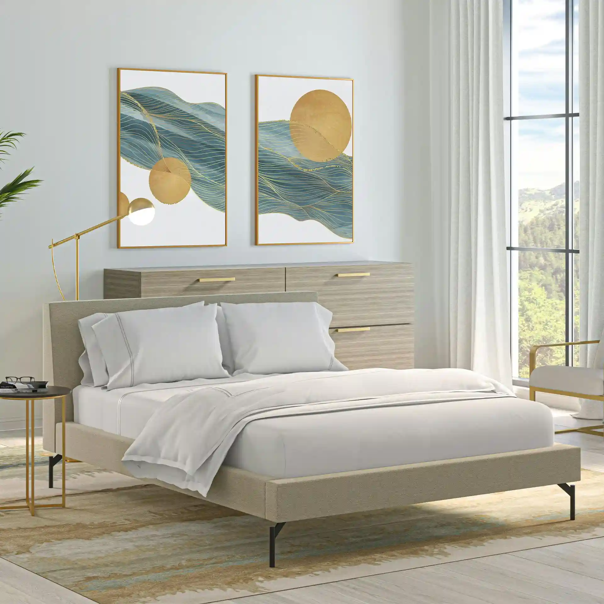 Zenhaven® Latex Mattress Luxury Plush side offering a soft and cushioned comfort experience