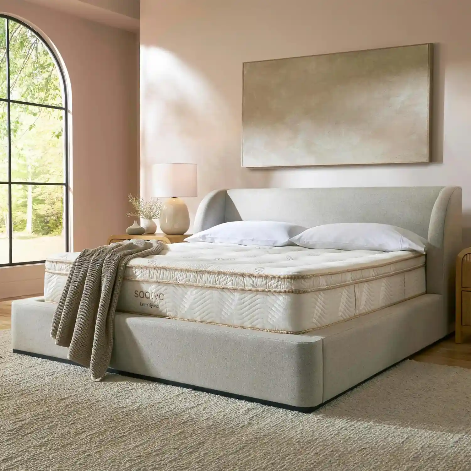 Zenhaven® Latex Mattress interior construction with responsive natural latex and thoughtfully designed comfort layers